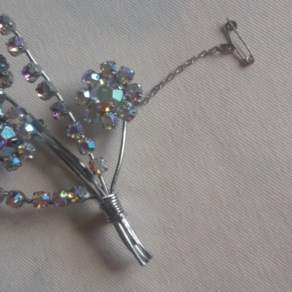 Vintage Rhinestone Brooch - Picture 5 of 5